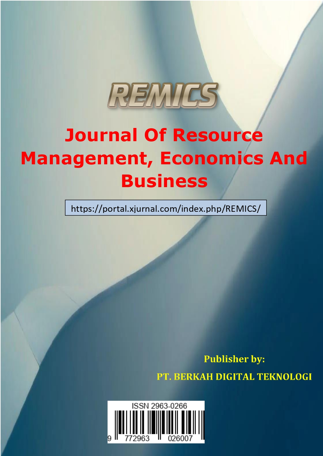 					View Vol. 5 No. 2 (2026): Journal Of Resource Management, Economics And Business (REMICS) 
				